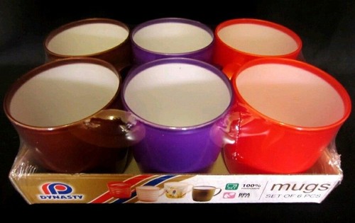 Dynasty plastic mugs - x,