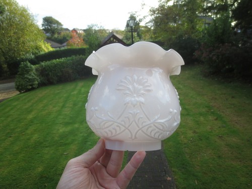 Superb moulded embossed - moulded, glass