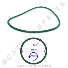 785mm LONG GREEN RUBBER DRIVE