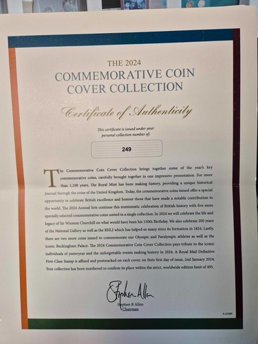 2024 commemorative coin - uk,