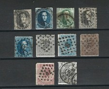 BELGIUM 1861-1866 FINE USED