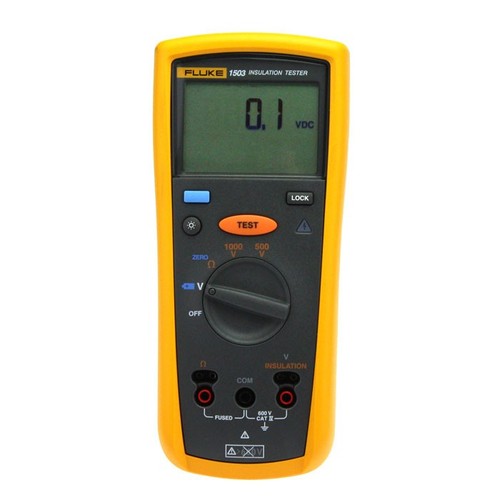 Fluke 1503 insulation tester - fluke,