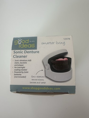 Sonic denture retainer cleaner - sonic, denture/retainer