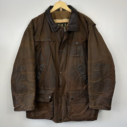 Barbour bushman waxed jacket - barbour,