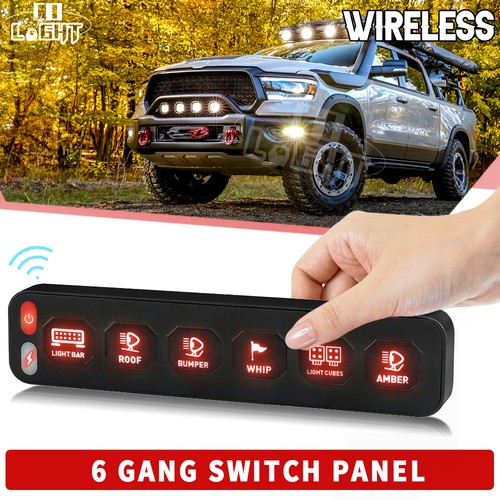 Wireless slim rgb gang - rgb, 6