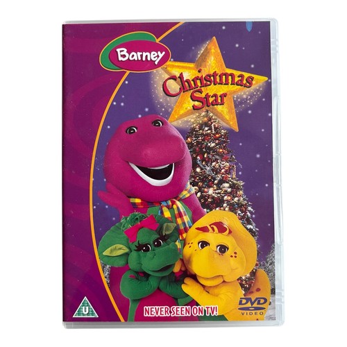 Barney christmas star dvd - christmas, 2003