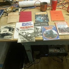 Vintage Railway steam Train