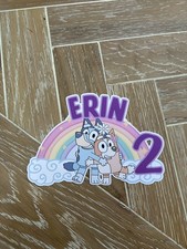 Personalised Bluey Rainbow