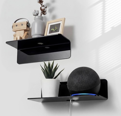 Black floating wall - floating,