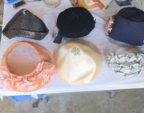 Vintage mid century ladies - mid-century, hat