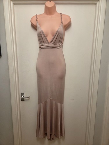 Asos pink fishtail dress size - asos,