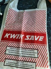 Kwik Save Plastic Carrier Bag