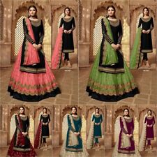 Bollywood Indian Pakistani Salwar Designer Kameez Long Wedding  Suit Party Gown