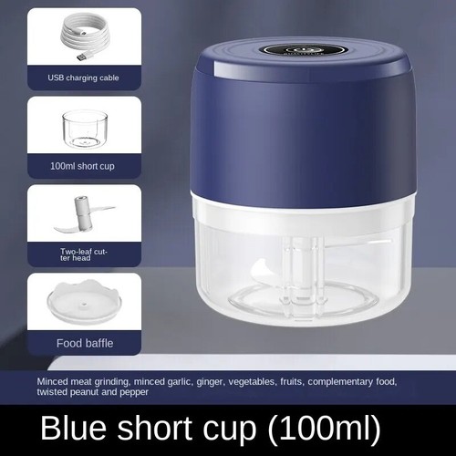 Mini food chopper electric - food,
