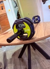 Jordan Ignite V2 Urethane Studio Barbell Set - Brand New + 2 extra 2.5kg plates