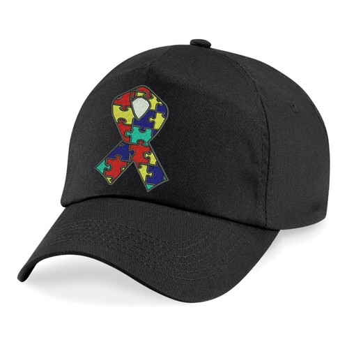 Embroidered ribbon autism - ribbon,