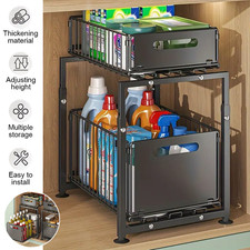 2-Tier Pull Out Basket Under