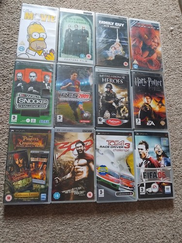 Psp bundle umd videos and - psp, 5