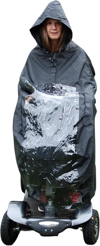 Waterproof poncho for - for, mobility