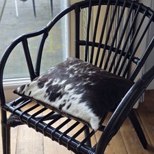 cowhide cushion cover, pillow
