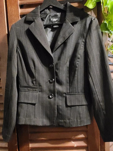 Milano black pinstripe - t.,
