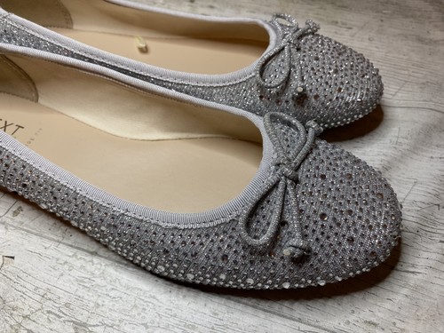 Next ladies silver sparkly - next,