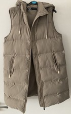 Zara Longline Hooded Gilet