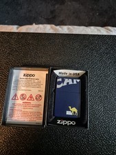 Zippo Matt Blue Camel Lighter