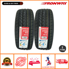 2 x 215 45 16 - 215/45R16 90V XL FRONWAY EURUS-08 Tyres - XL Load Rated  2154516