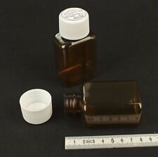 Plastic amber tablet bottle x