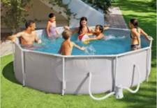 Summer Waves 10ft Round Frame Family Pool 4792L Brand New Fast and Free Shipping