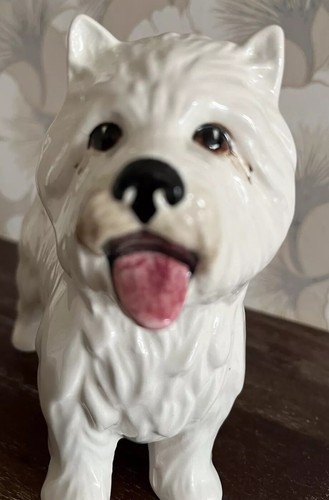 Vintage west highland terrier - highland,