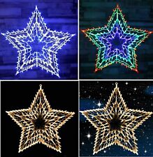 New Christmas Star Lights Silhouette Light XMAS Window Decoration Indoor Use Uk