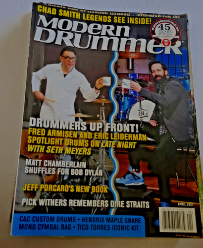 Modern drummer magazine april - modern,