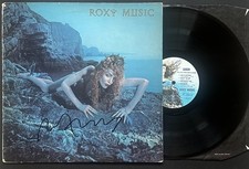 Bryan Ferry Roxy Music Siren Authentic Hand Signed Vinyl Record Album LP 1975 