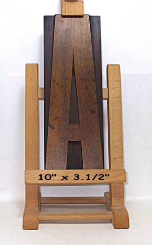 Large letterpress poster - letterpress,