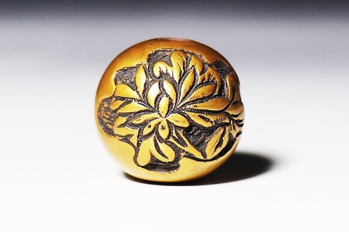 Japanese antique ojime bead - ojime,