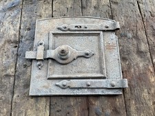 Antique Cast Iron Outdoor Pizza Oven Door