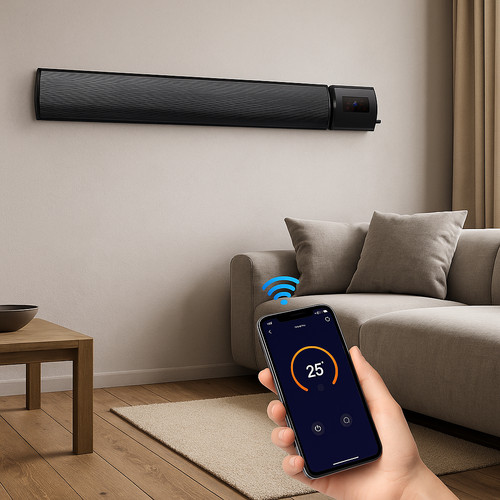 Infrared heater radiator wall - radiator,
