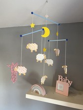 Goki Baby Mobile Sheep Moon And Stars Unisex