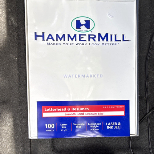 Hammermill letterhead resume - hammermill,