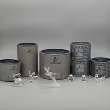 Vintage Swarovski Collection - Crystal Animals Koala Butterfly Fox Chicks Etc 6x