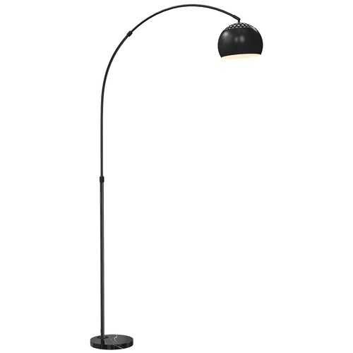 Homcom arc floor lamp for - floor,