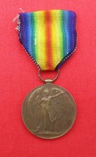 WW1 Victory Medal & Ribbon -
