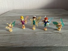Vintage Polly Pocket Fairy Figures x 5