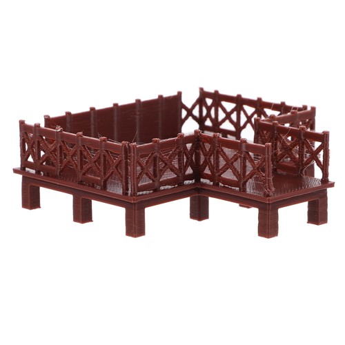 Durable brown aquarium - brown,
