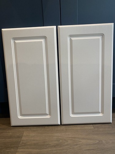 Pair kitchen doors white - pair,