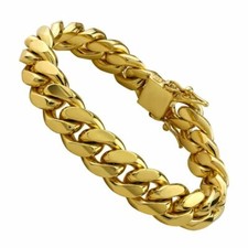 14k Gold Thick Heavy Miami
