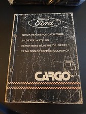 Ford Parts Catalogue Cargo  illustrated 452 pages 1986 on inc SVO