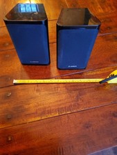 Pair of Yamaha 100w 6ohm Bookshelf Speakers Surround Sound NS-B40